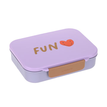 Bento-lunchbox - Little Gang - Heart Lilac